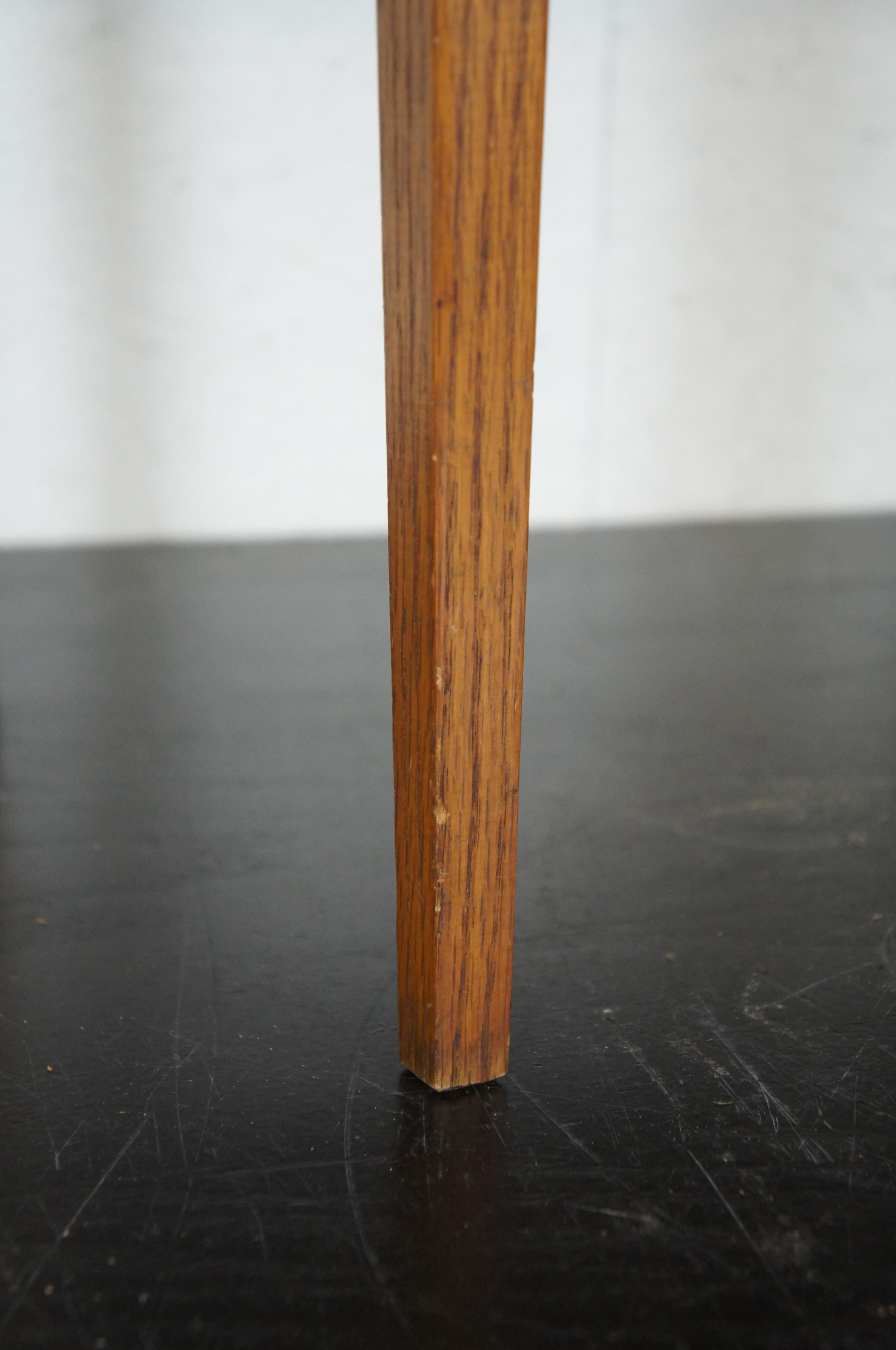 20th Century Antique Miniature Salesman Sample Pine Shaker Drop-Leaf Dining Table