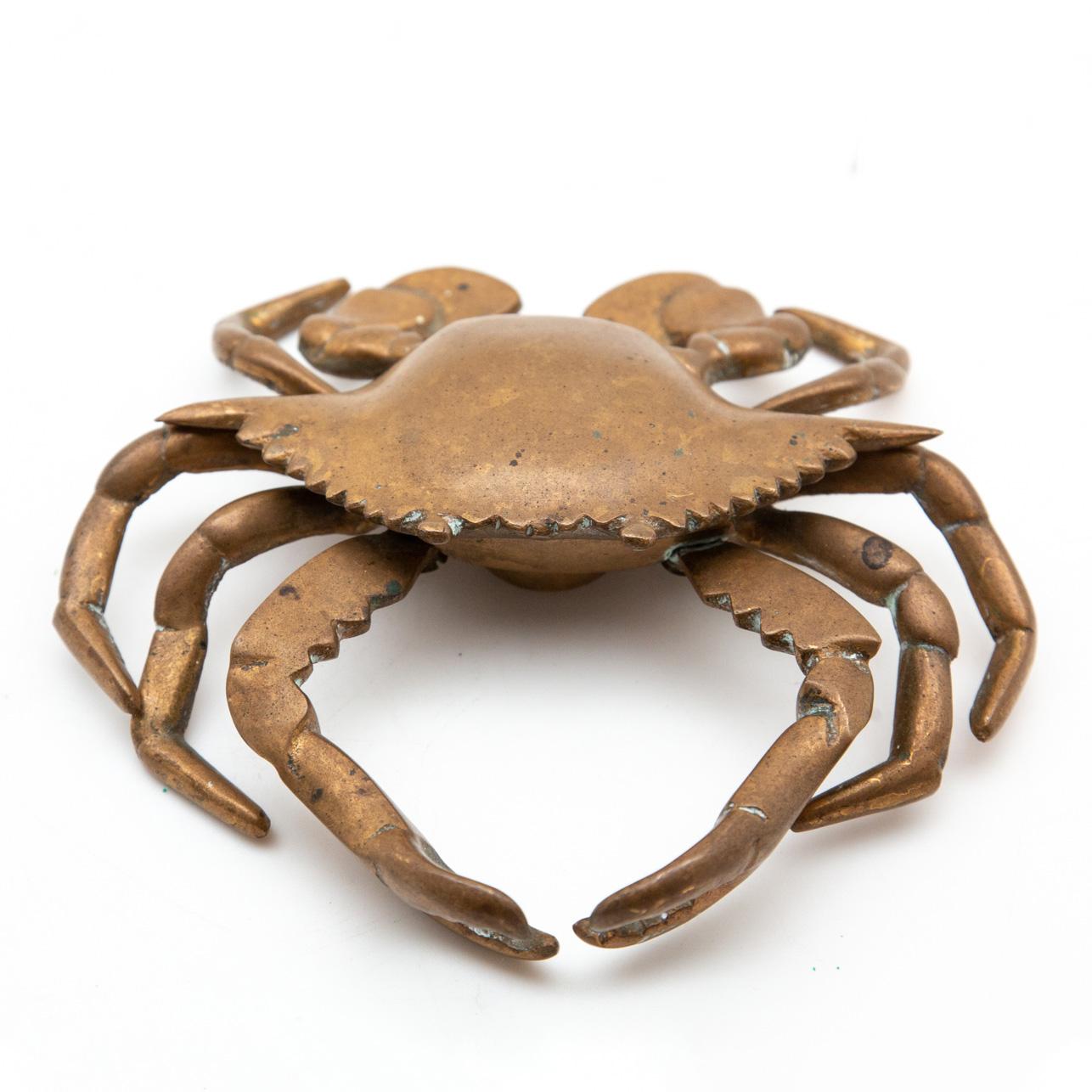 20th Century Bronze Crab Inkwell In Good Condition In New York, NY