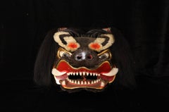 20th c. ceremonial Shishi mask from Northern Japan