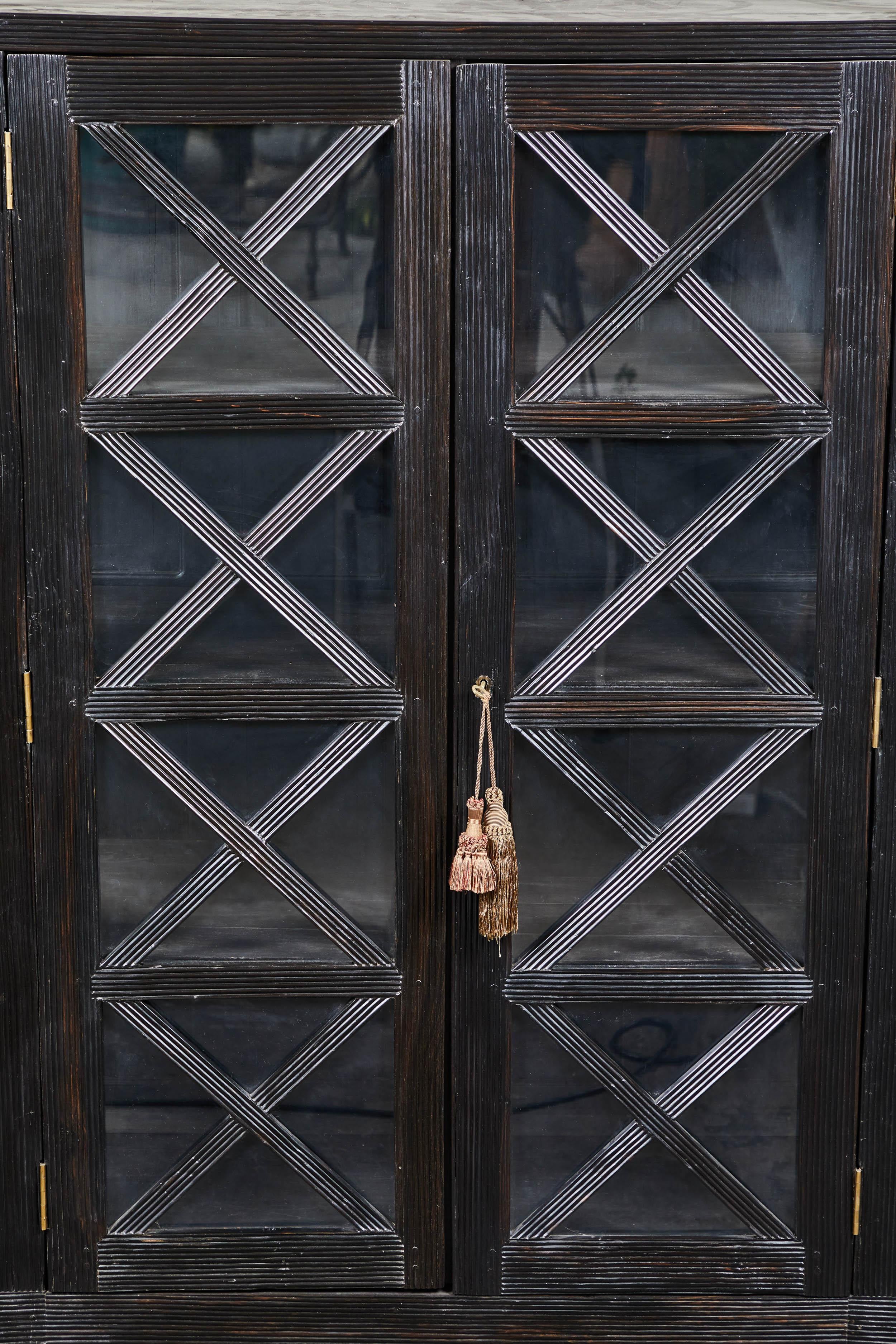 colonial display cabinet