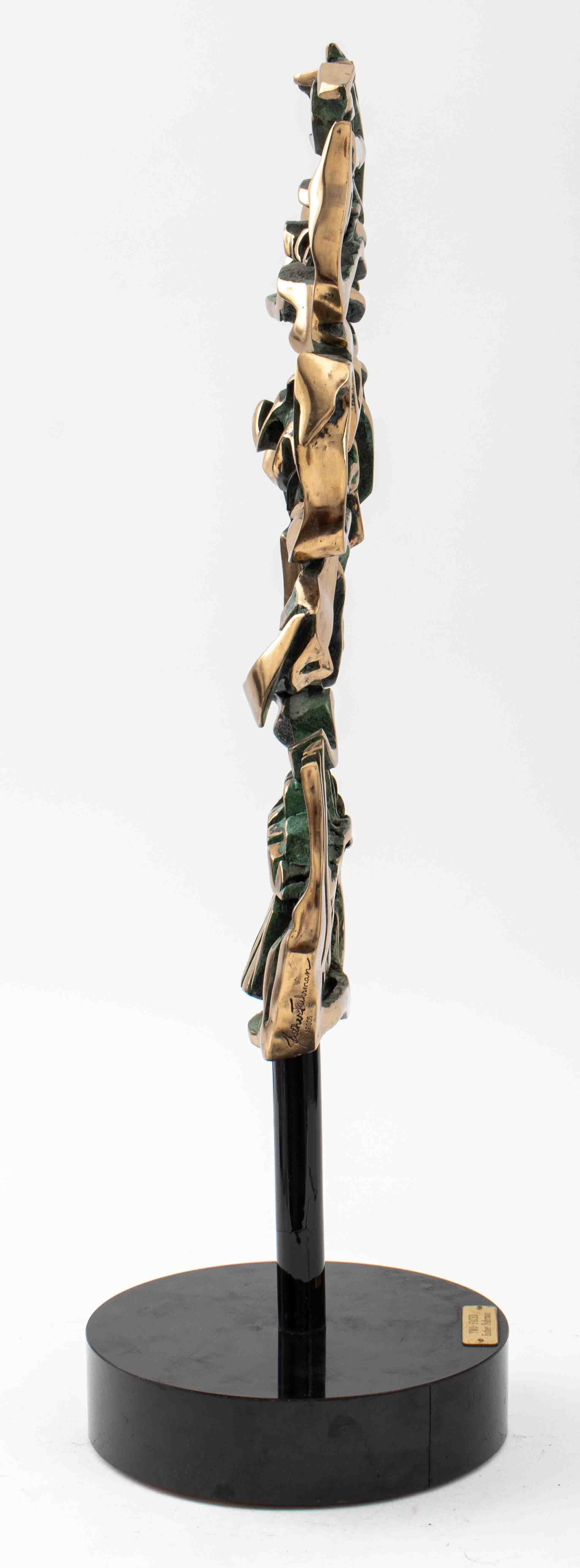 Mid-Century Modern 20th C. Esther Fuhrman Modern Bronze Sculpture