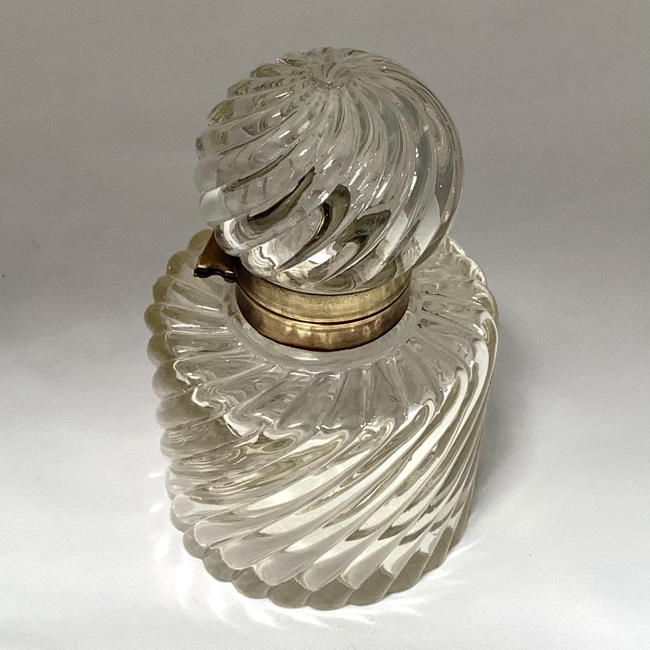 Other 20th Century French Baccarat Inkwell