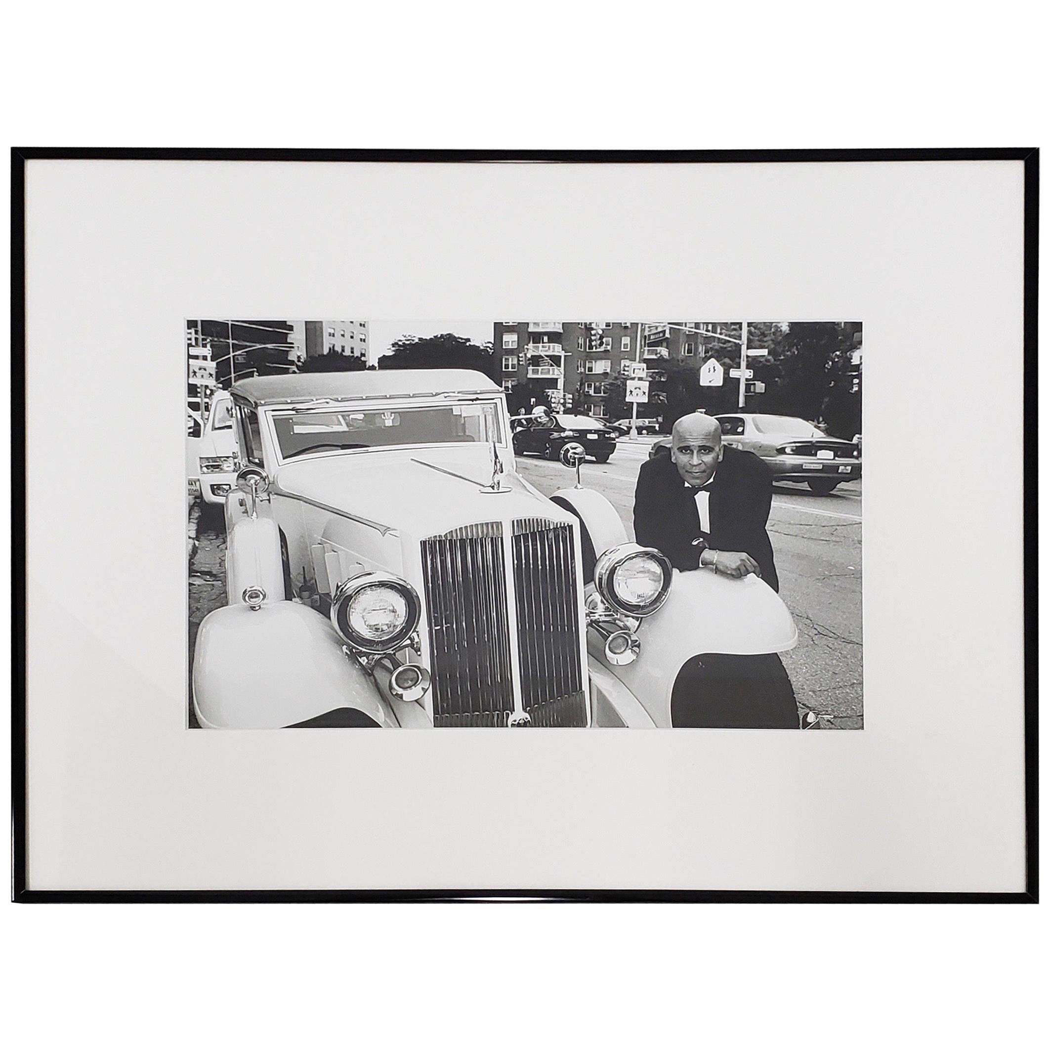 Leo Theinert „American“ „Daddy Warbucks“ Original Schwarz-Weiß-Foto
