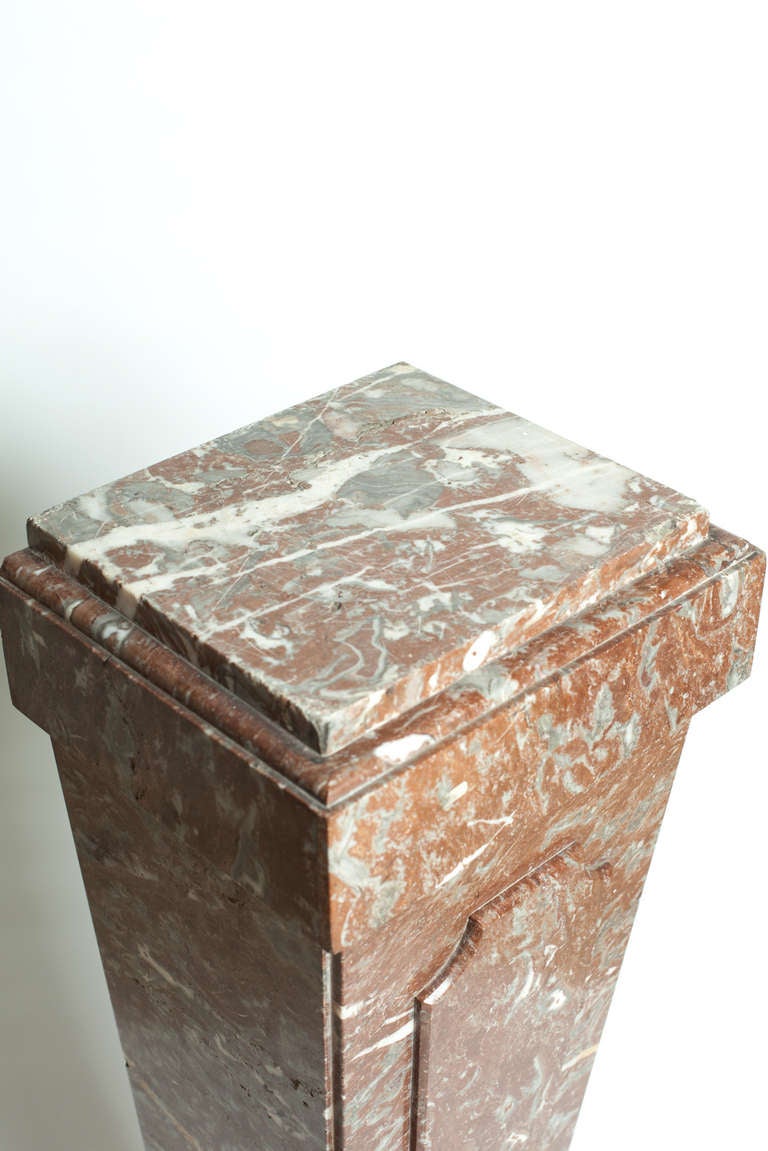 French 20th Century Marble Pedestal