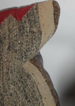 20th C. Navajo Indian Weaving Saddle Blanket Pillow