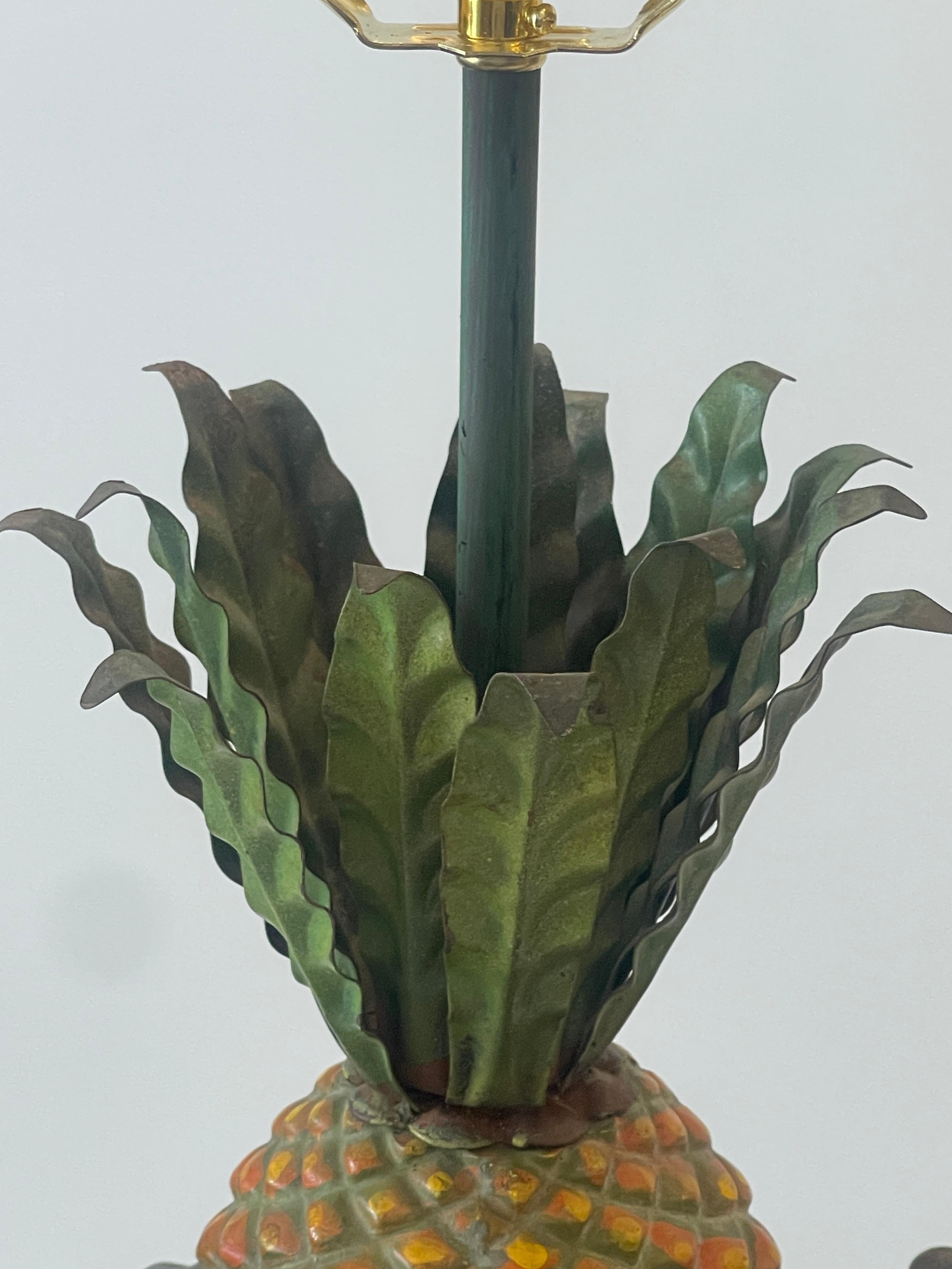 A.I.C. Pair  Lampes de table ananas Greene & Greene en vente 1
