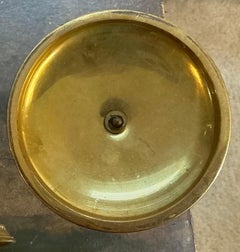 20th-C. Regency Style Chinoiserie Bronze / Brass Candlesticks W/ Faux Bamboo S/2