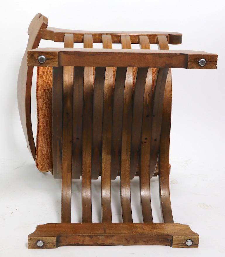 20th Century Savronarola Chair in Solid Oak 11