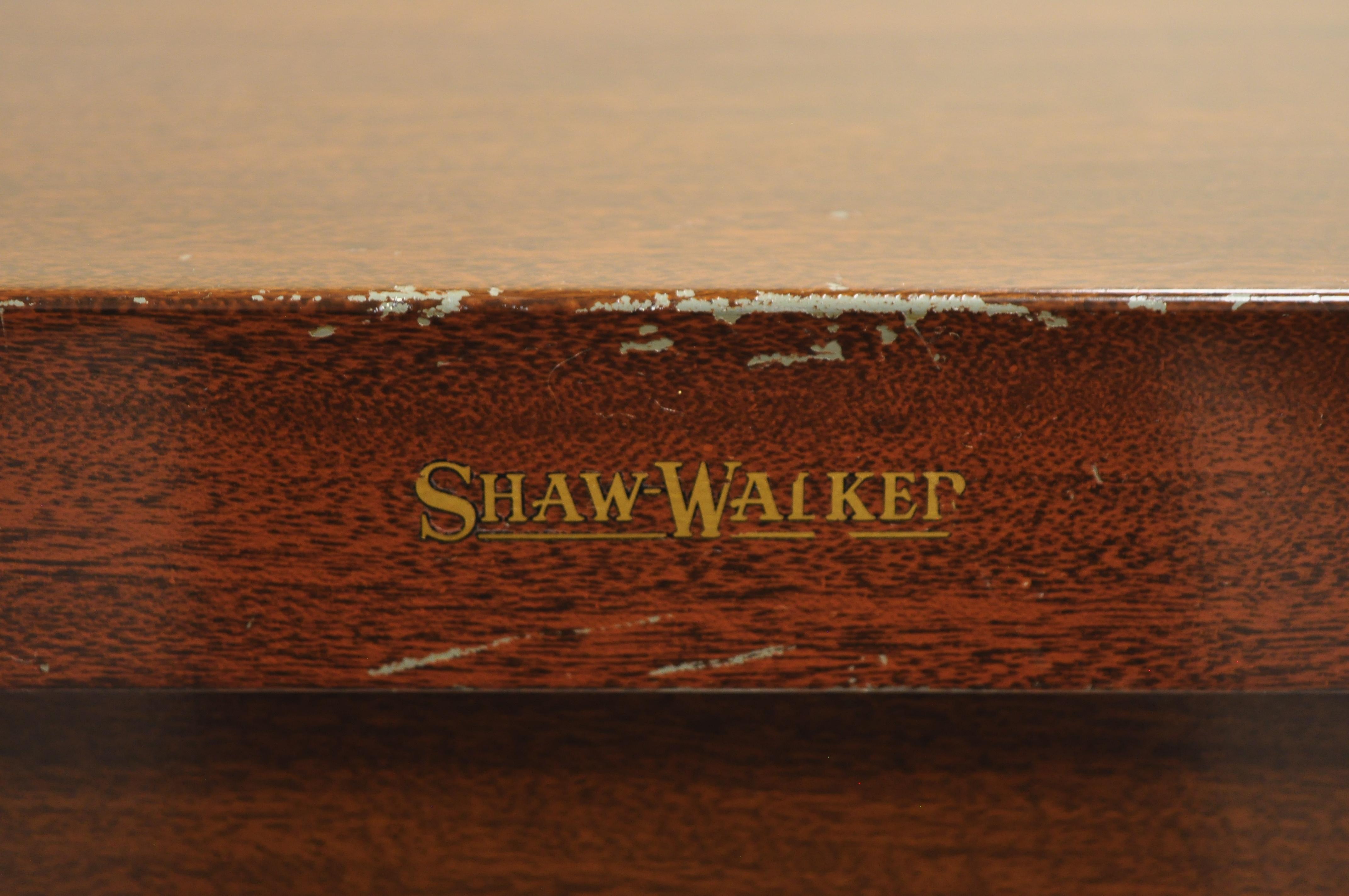 Shaw Walker Steel Metal Industrial Barmister Stacking Lawyer's Bookcase In Good Condition In Philadelphia, PA