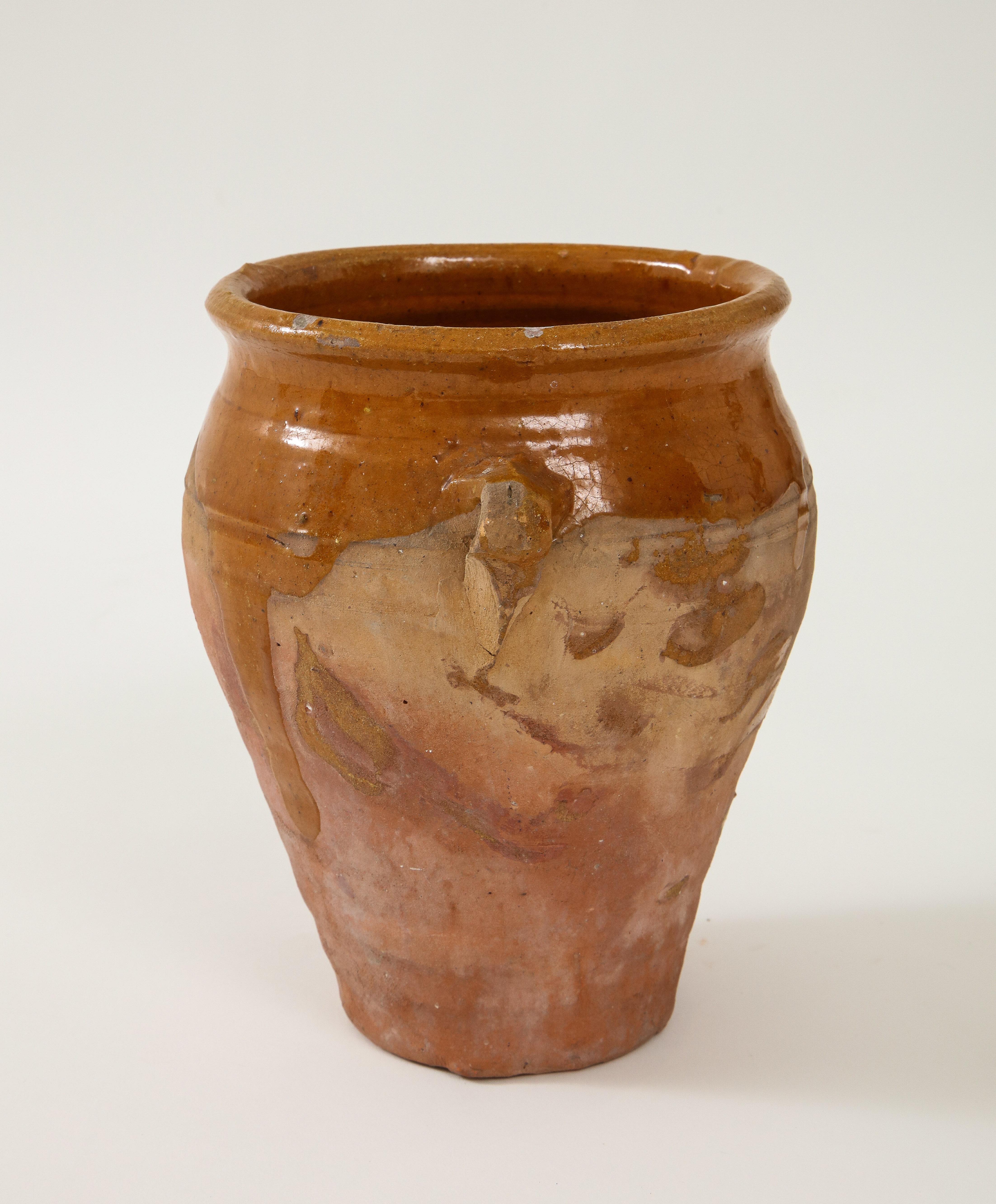 20th Century Terracotta Glazed Vessel, Netherlands In Good Condition In Brooklyn, NY