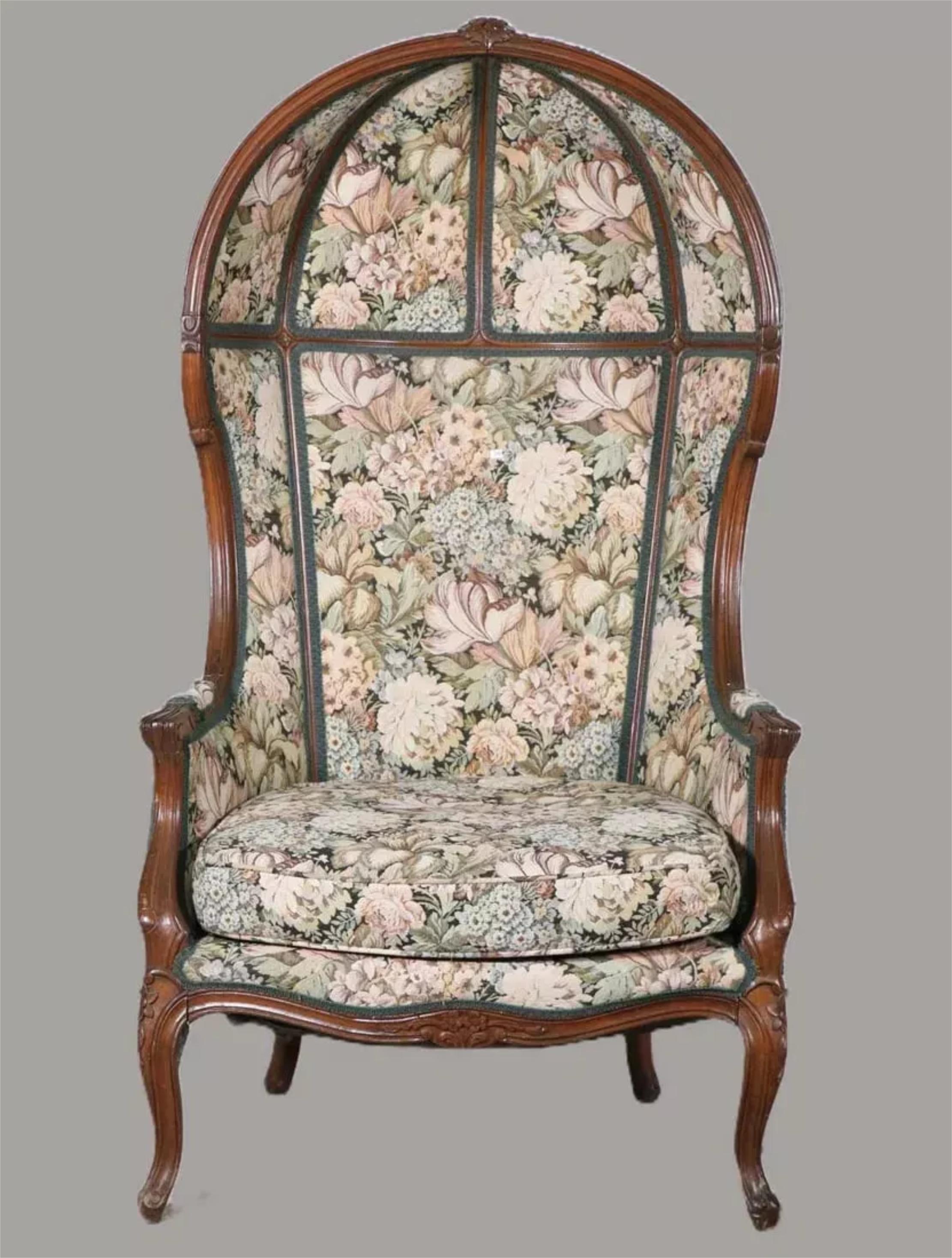 XX secolo A.I.C., Poltrone francesi d'epoca, struttura in legno, multicolore, set di due! in vendita
