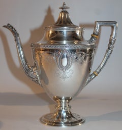 20. Jahrhundert Wallace Stering Silber Kaffee & Tee 5 Stück Set