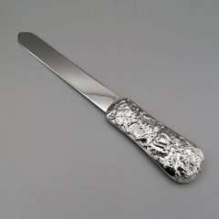 20th Cebtury Italian Big Sterling Silver Letter Opener