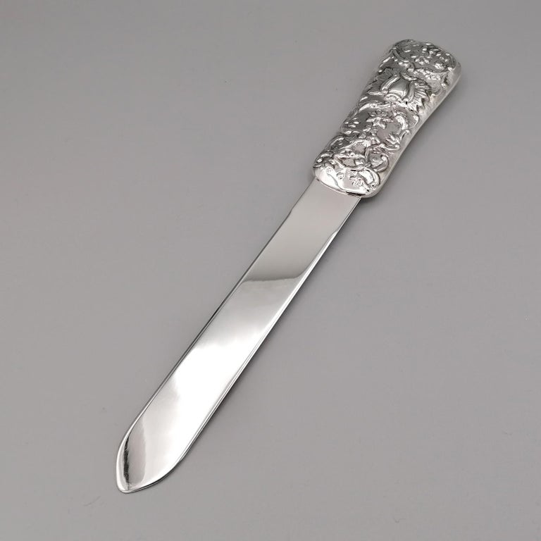 Other 20th Cebtury Italian Big Sterling Silver Letter Opener For Sale