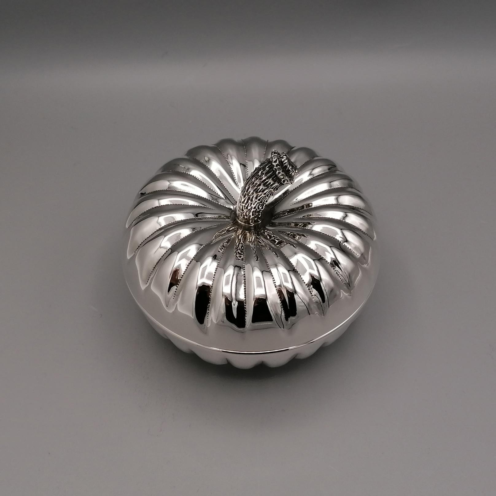 Other 20th Cebtury Italian Solid Silver Vintage Decorative Box For Sale