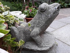 20th Century Ornamental Jade Frog Sculpture