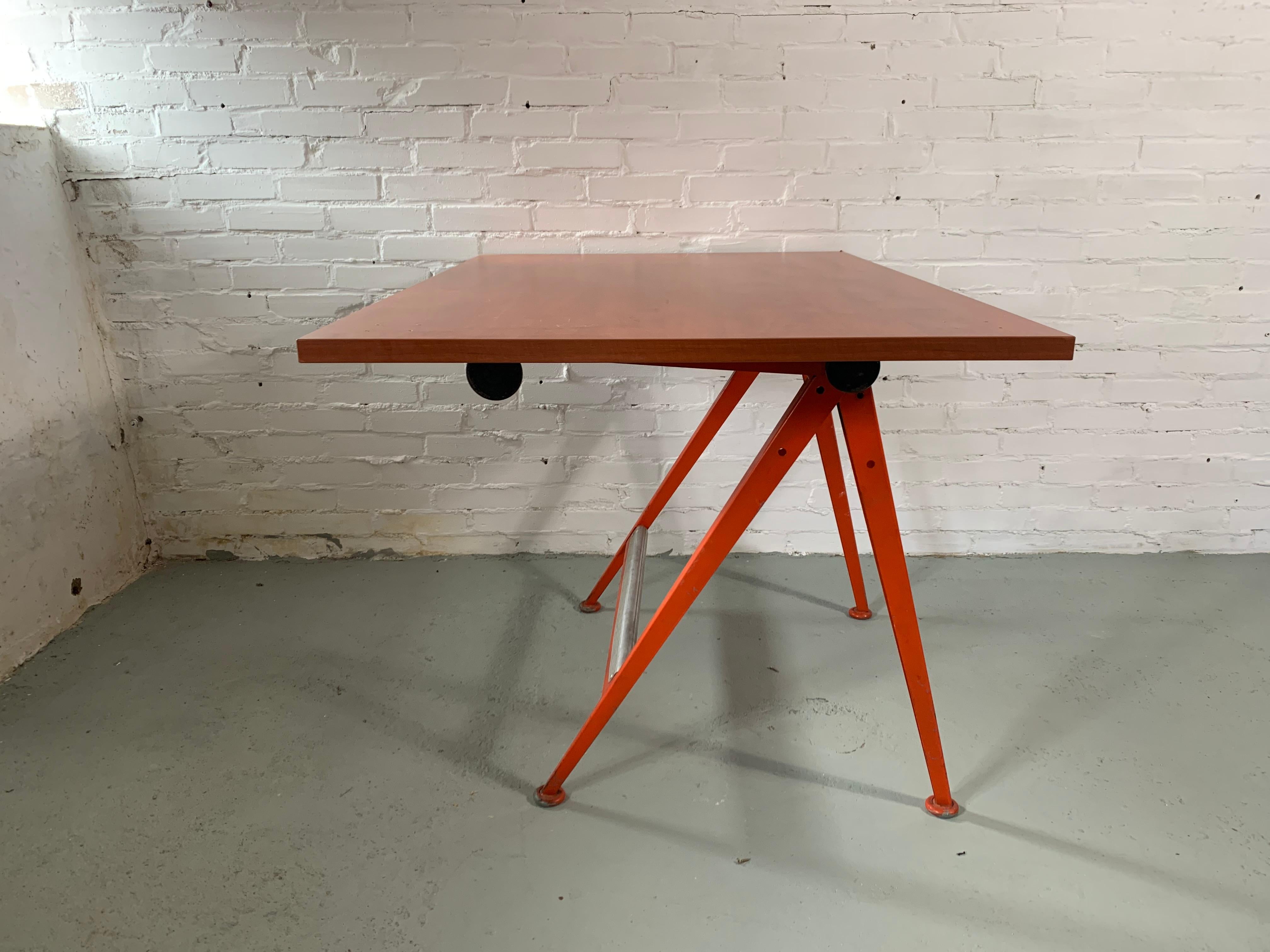 Industrial 20th Century Reply Desk by Friso Kramer &Wim Rietveld for Ahrend de Cirkel 1950s