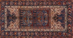 20th Century, Beige and Blue Karabagh Rug