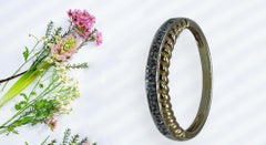 20th Century 14K Gold Diamonds Anniversary Ring