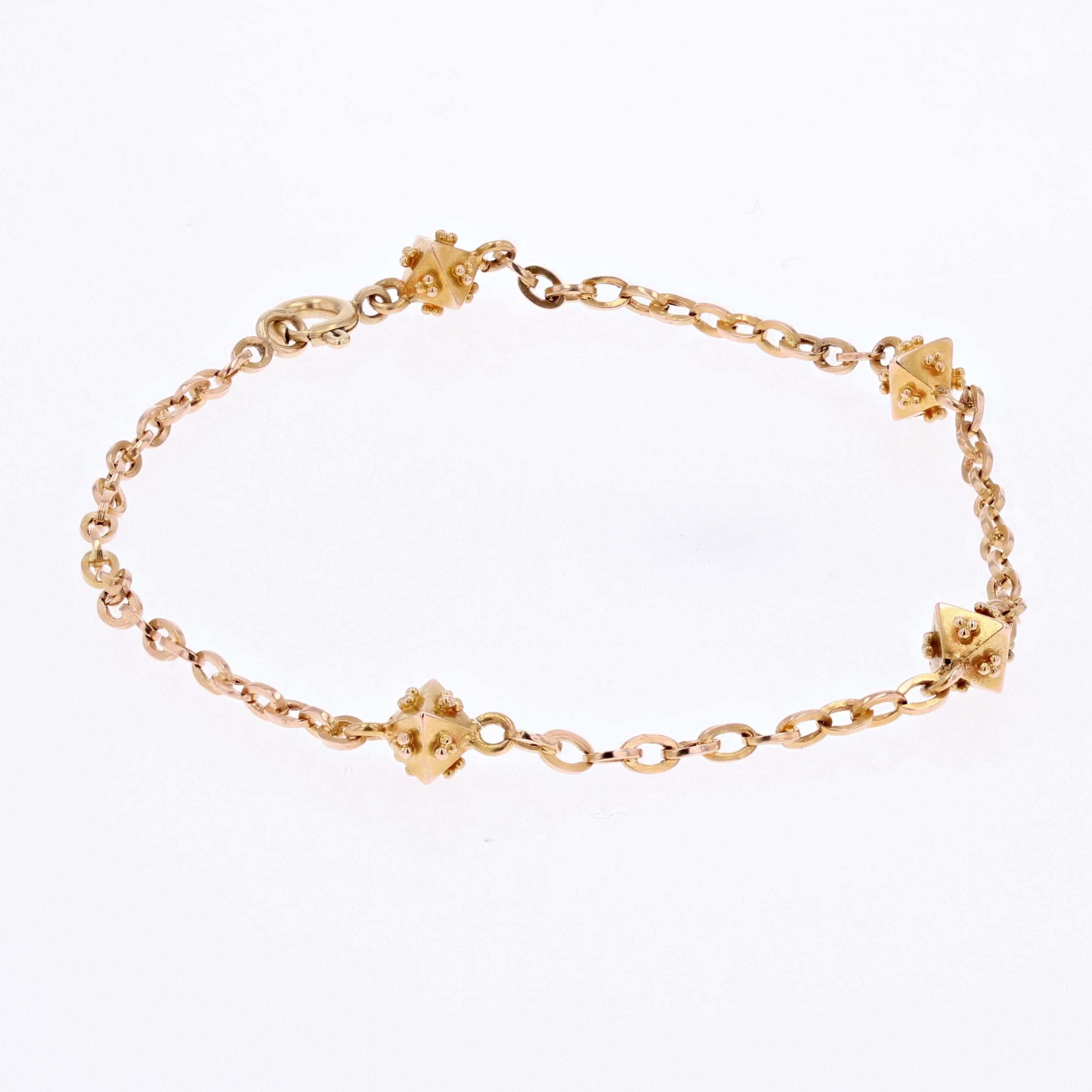 chain link bracelet pattern
