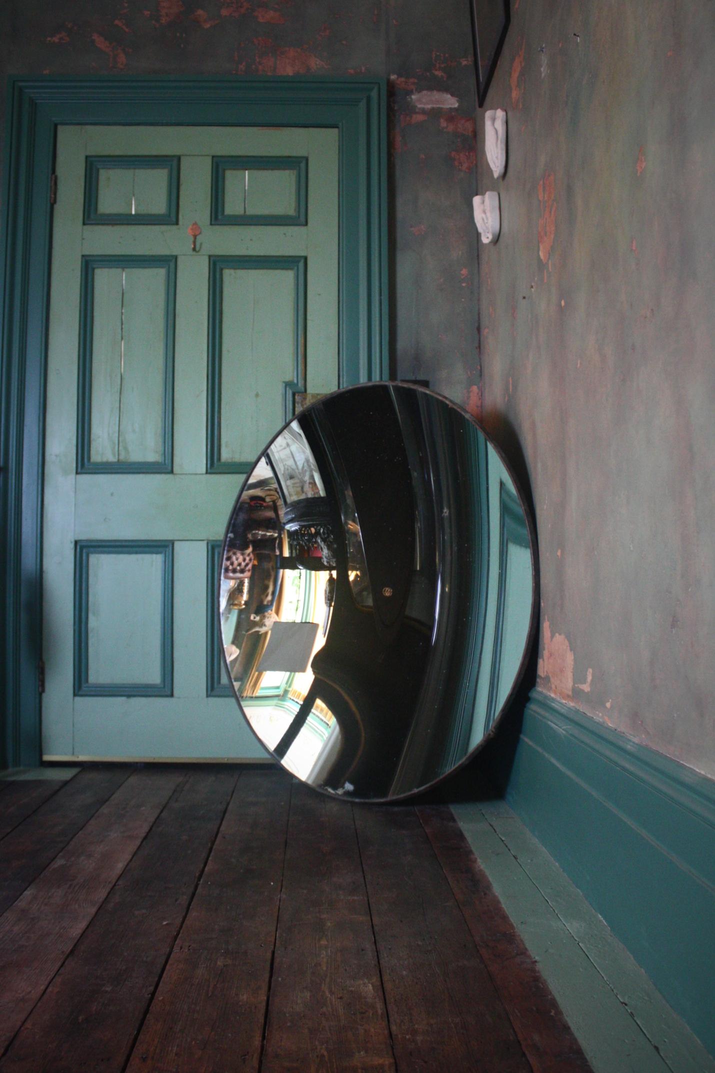 Early 20th Century 20th Century 1918 Huge Parabolic Concave Mirror Lighthouse Mirror Optical Lens