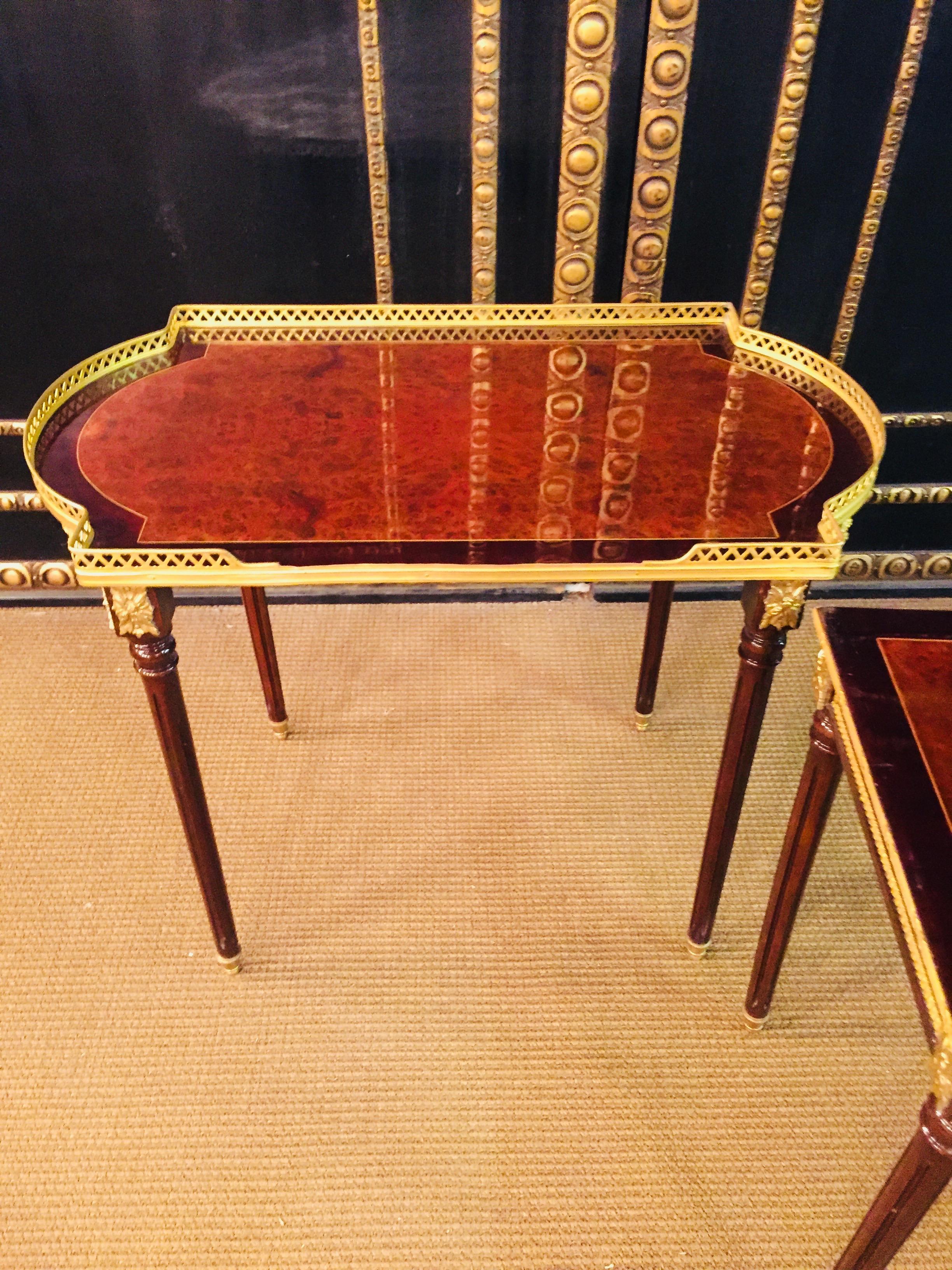 20th Century 4 in 1 Tables in Style of Louis Seize XVI 13