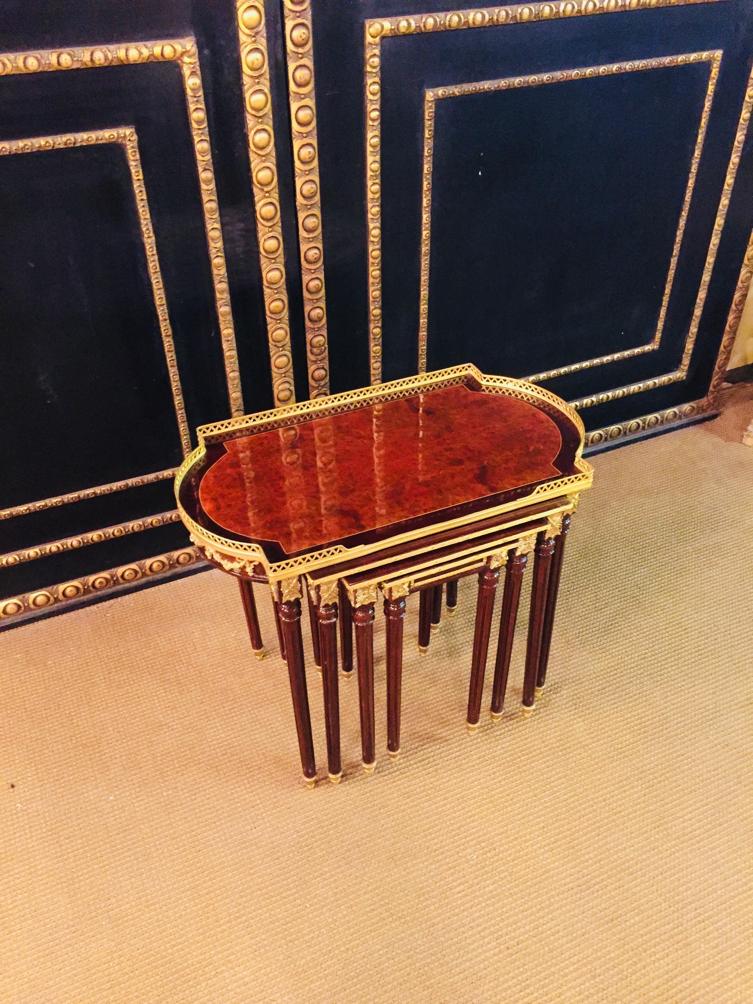20th Century 4 in 1 Tables in Style of Louis Seize XVI 1
