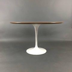 20th Century Oak Dining Table, Tulip Base