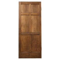 20th Century 6-Panel Oak Internal Door