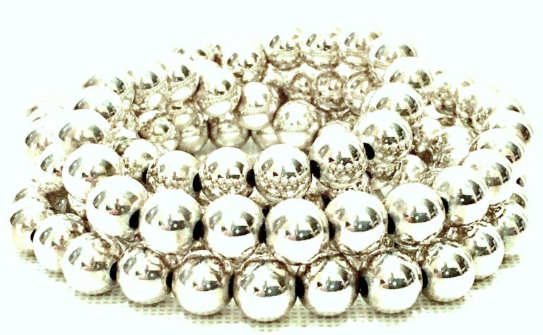 20th Century 925 Sterling Silver Bead 36