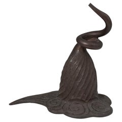 20th Century Abstract Iron Sculpture, Japan