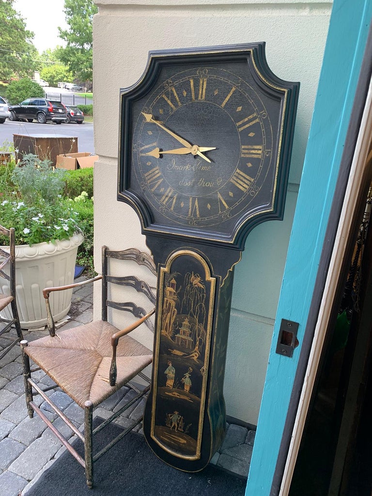 20th Century Act of Parliament Style Wall Mount Clock For Sale at 1stdibs