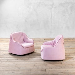 20th Century, Afra & Tobia Scarpa Pair of Armchair mod. Ciprea for Cassina