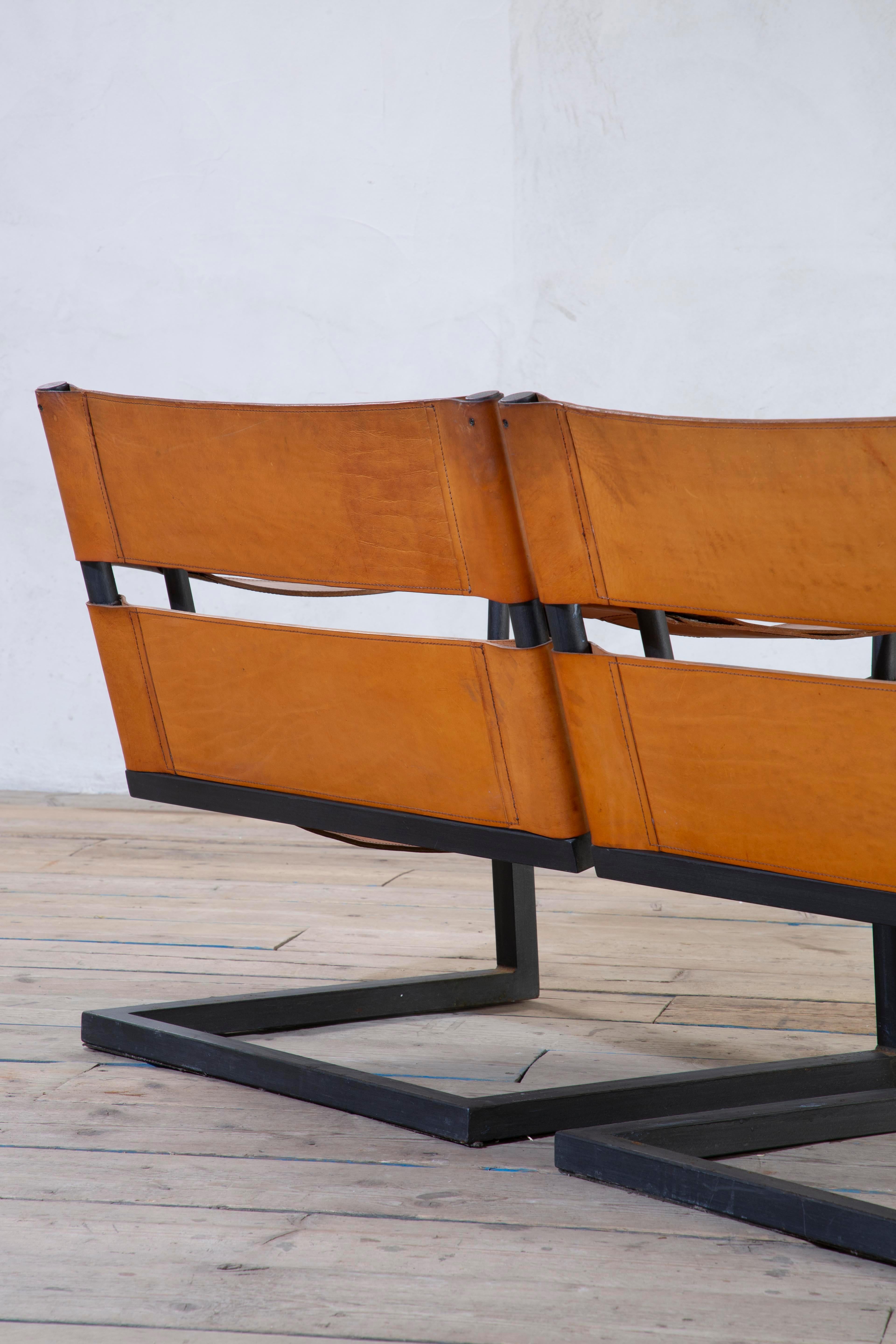 20th Century, Afra&Tobia Scarpa Unique Sofa with Armrests in vendita 6