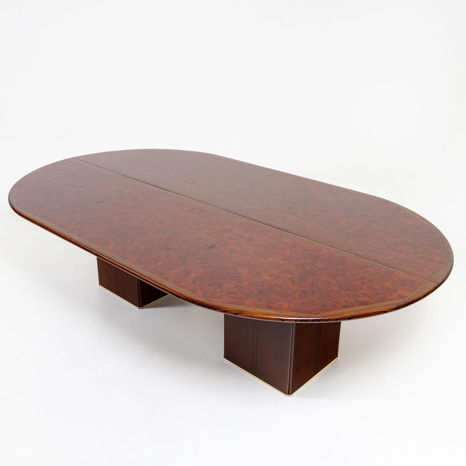 Table de salle à manger africaine du 20e siècle par Afra & Tobia Scarpa pour Maxalto, Italie en vente 2