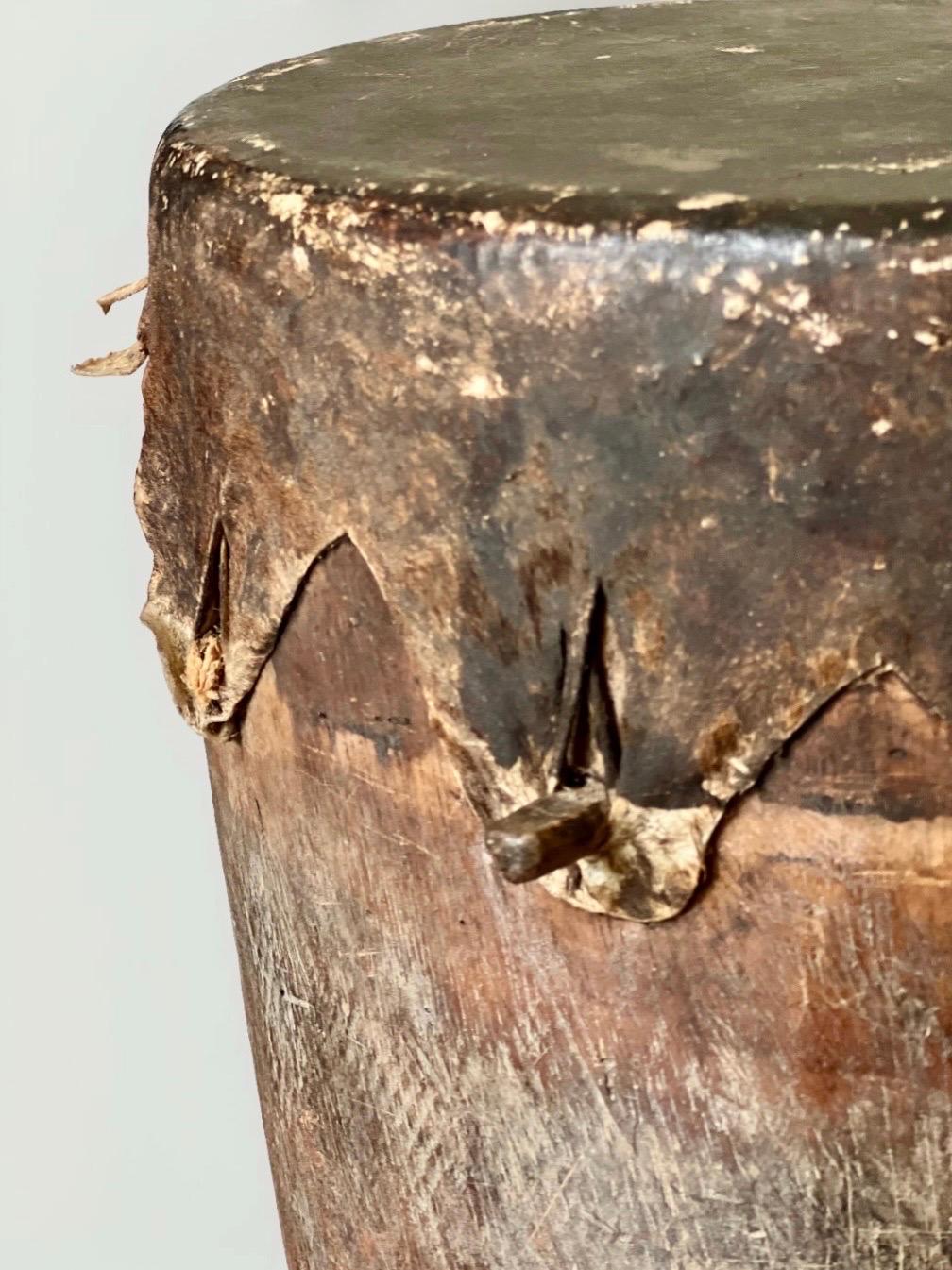 20th Century African Ceremonial Drum 2