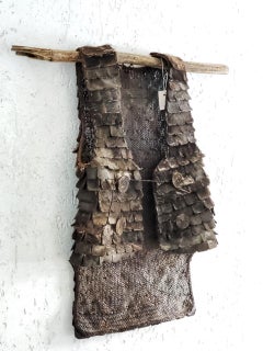 20th Century, Leather and Shell Garment Origin Unknown