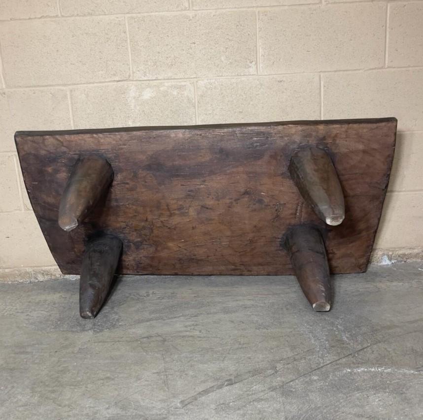 Ivorian 20th Century African Senufo Bench / Coffee Table For Sale