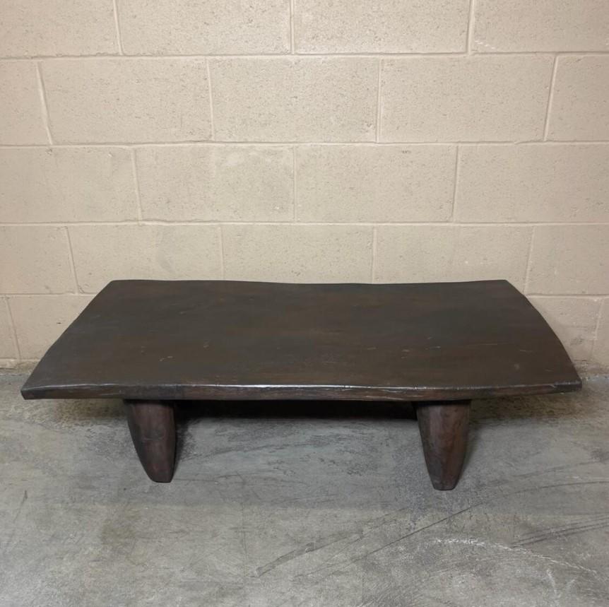 20th Century African Senufo Bench / Coffee Table In Good Condition For Sale In Miami, FL