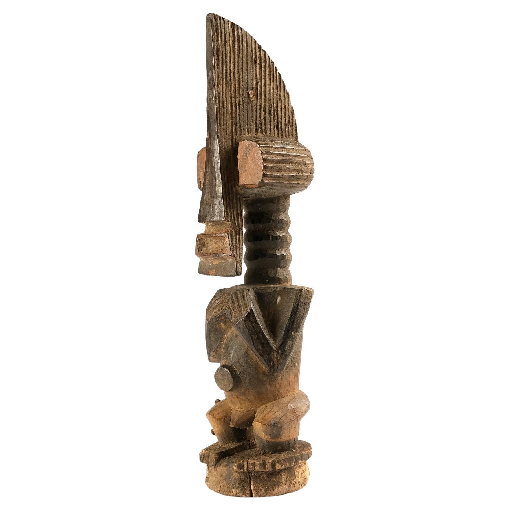 20th Century African Songye Nkishi Kifwebe Figure, Democratic Republic of Congo