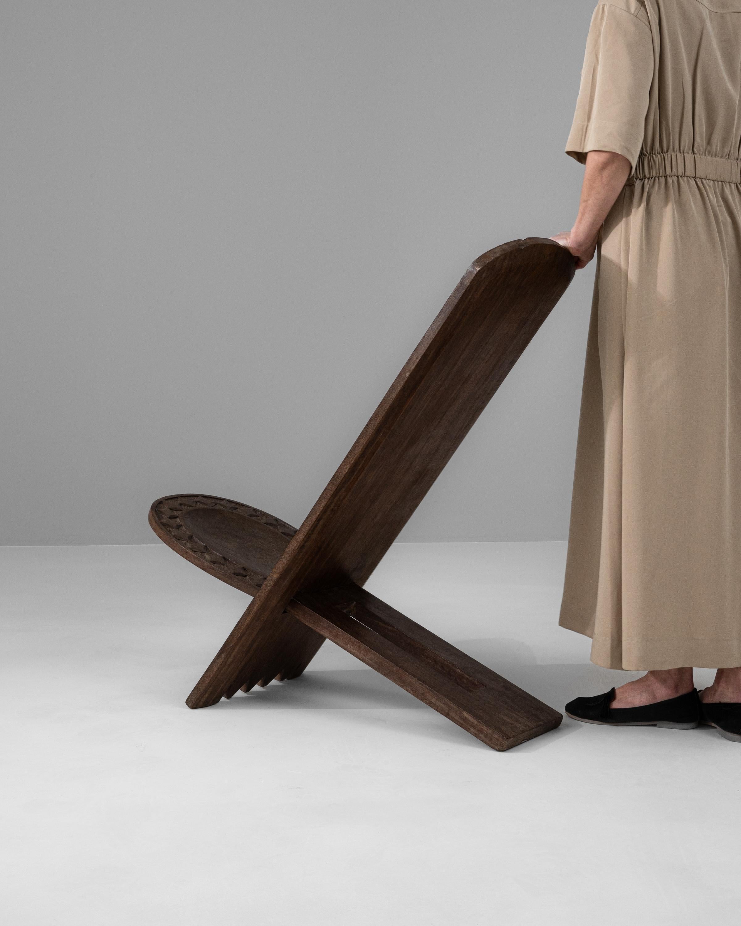 20th Century African Wooden Chair 2