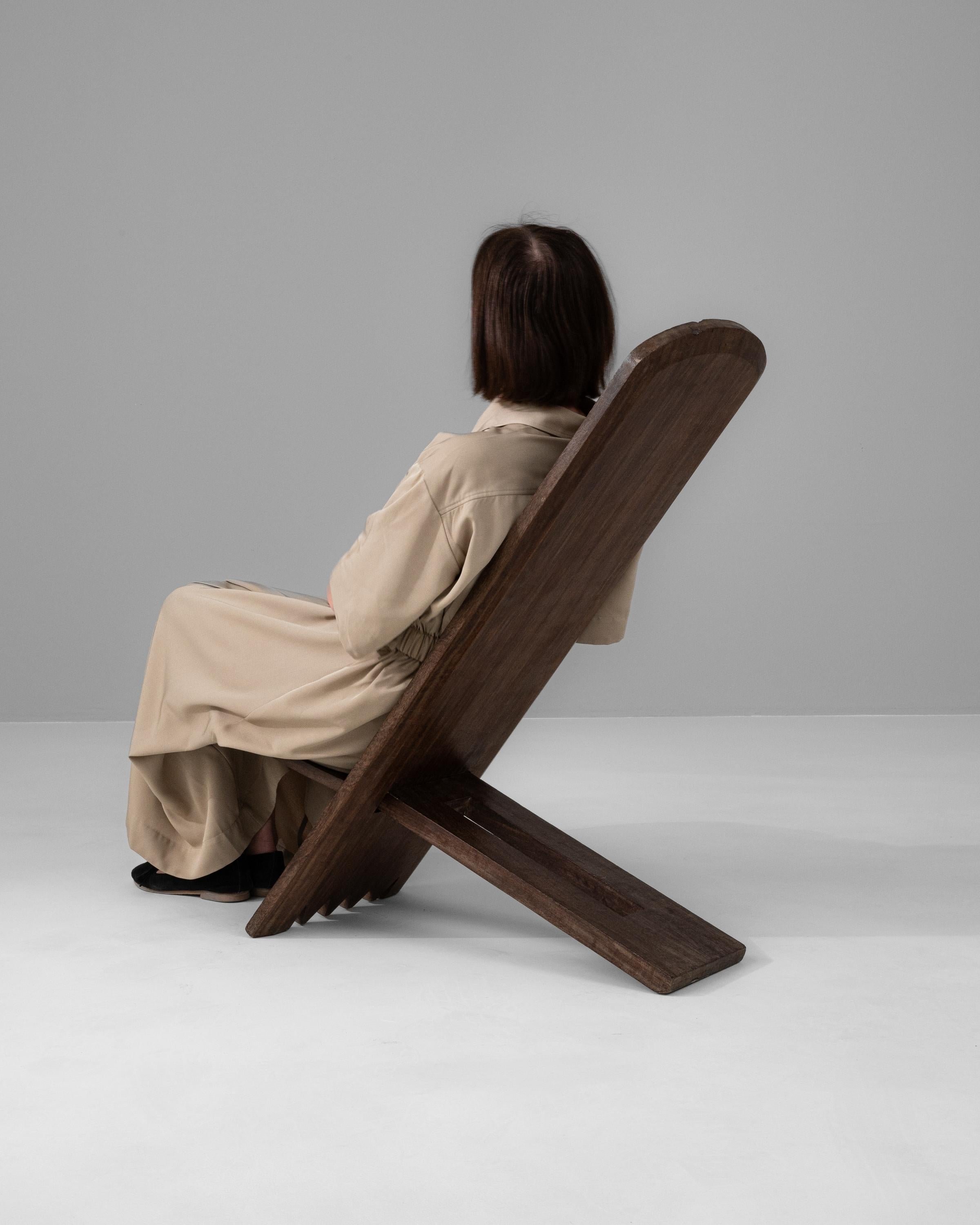 20th Century African Wooden Chair 3