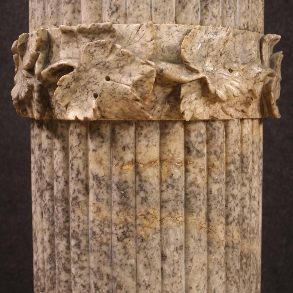 20th Century Alabaster Italian Column, 1930 6