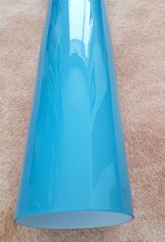 20th Century Alessandro Pianon Murano Glass Pendant Lamp for Vistosi, Blue