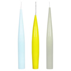 20th Century Alessandro Pianon Murano Glass Pendant Lamp for Vistosi, Yellow