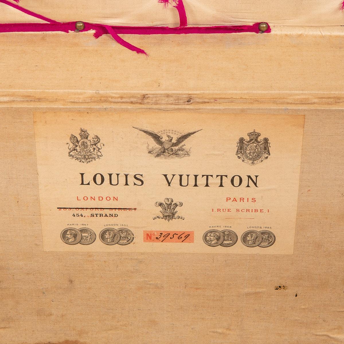 20th Century Aluminium Bound Mail Louis Vuitton Trunk, France, c.1888 7