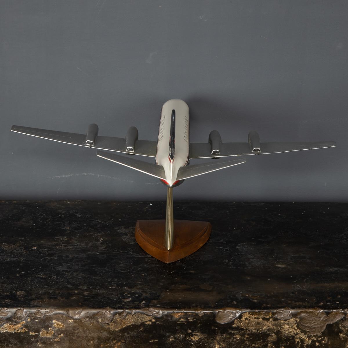 20th Century Aluminium Model of a Vickers Vanguard 950 Airplane 2