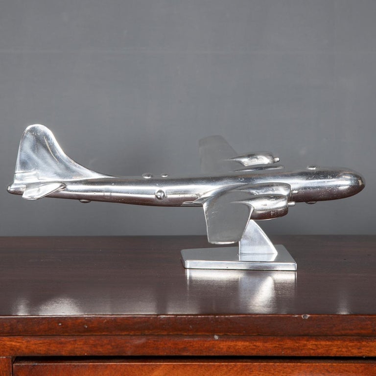 20thC Model Of An American Boeing B-29 Superfortress Bomber Airplane, c.1970 For Sale 1