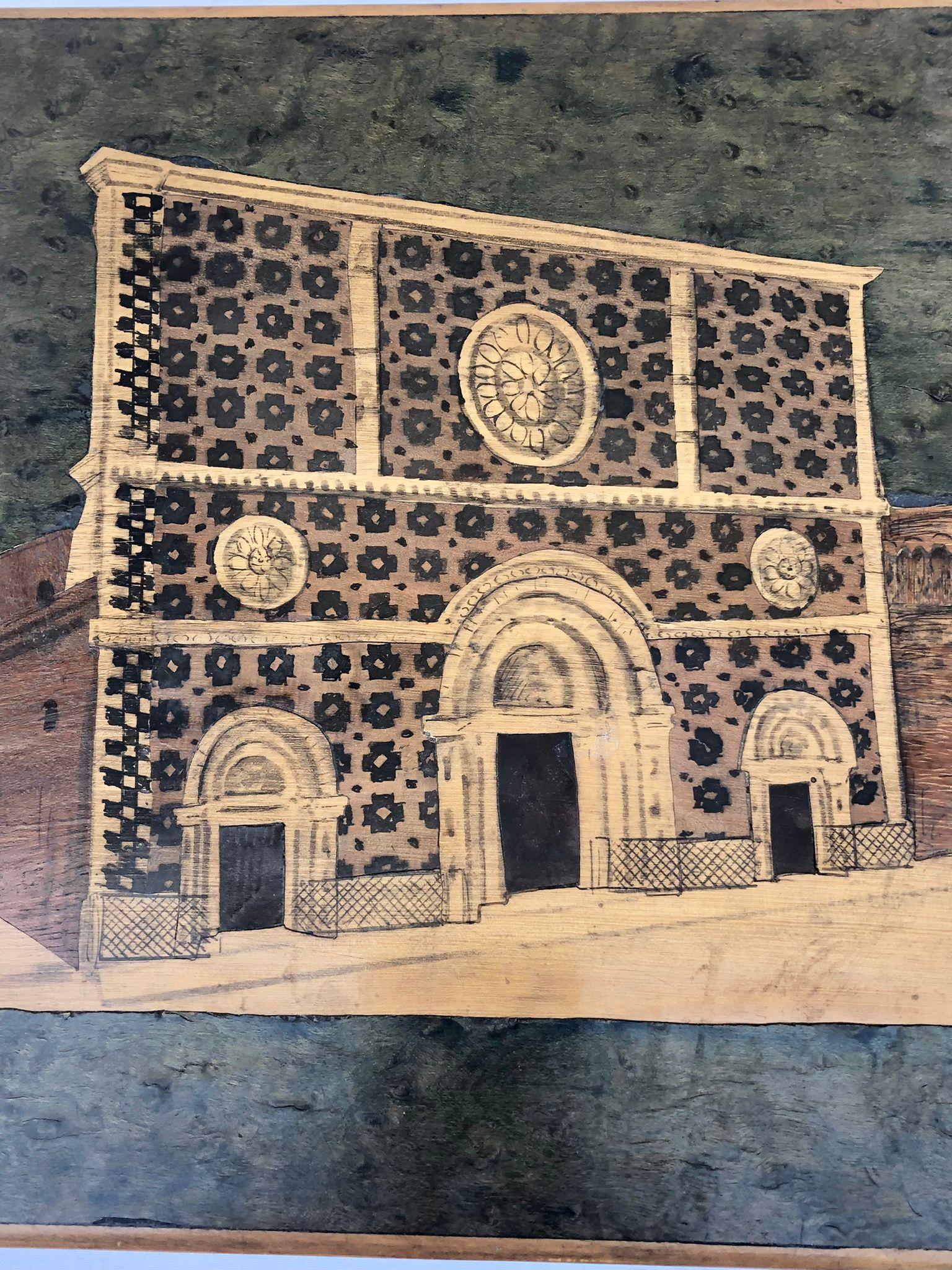 Außergewöhnliche, moderne Aldo Tura-Schachtel aus verziertem Pergament aus der Mitte des Jahrhunderts.  (Italienisch) im Angebot