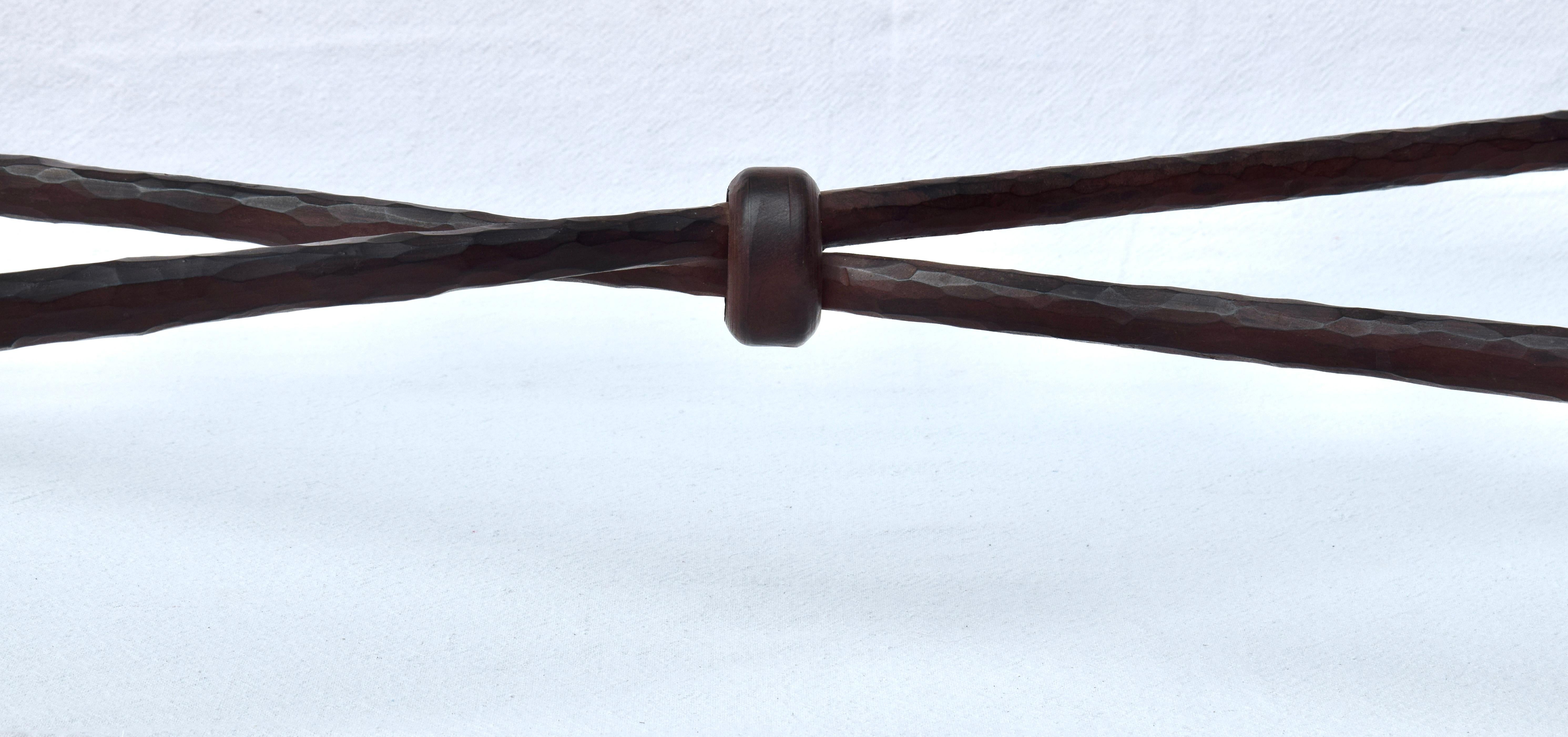 20th Century American Bronze Coffee Table by Carole Gratale For Sale 9